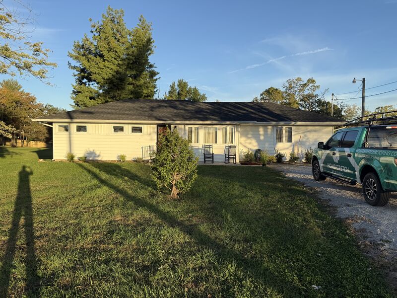 Roofing project on KY-44 in Crestwood